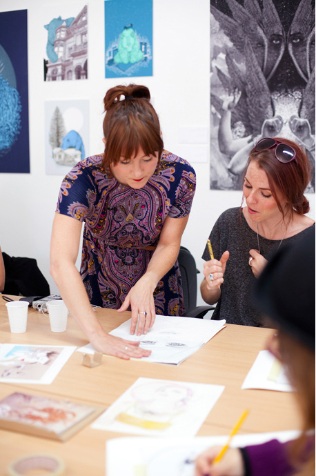 Neurodivergent artist and illustration art mentor