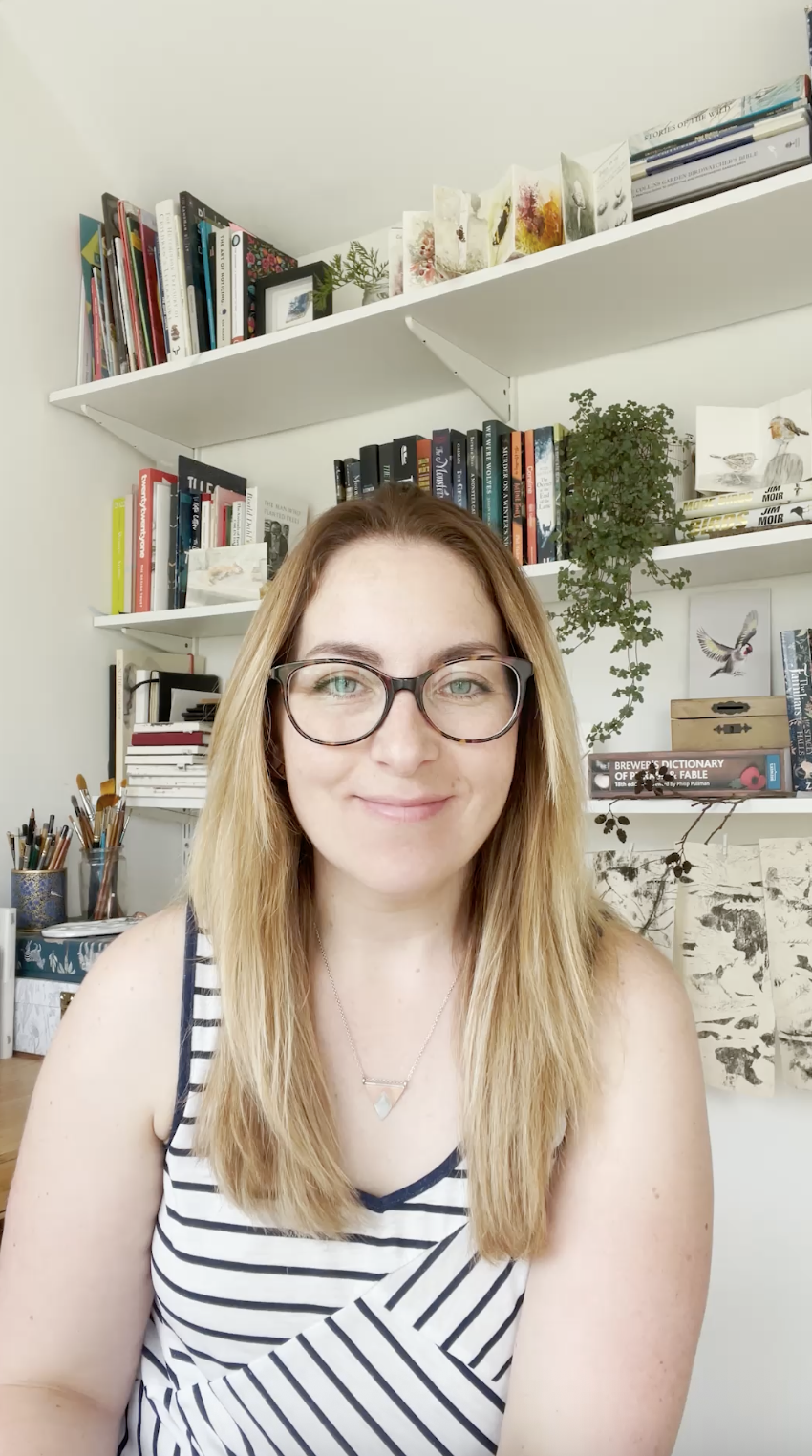 Emma Carpendale artist and illustrator success testimonial with joanna henly art consultation